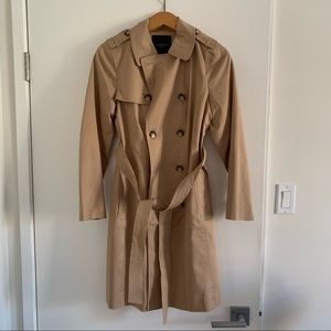 TALBOTS PETITE SMALL TRENCHCOAT - BRAND NEW WITH TAGS